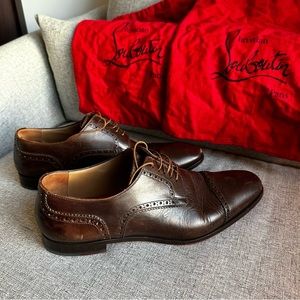 Men’s louboutin dress shoes size 44.5